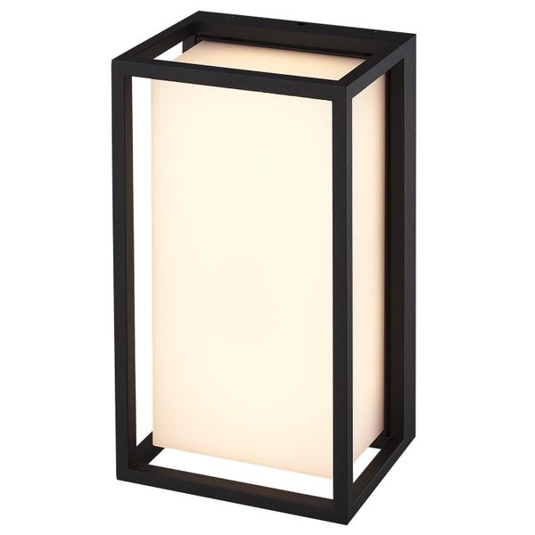 Fantasia NERES walllight 9Watt 1100Lm SMD LED 3000K IP65 black