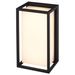 Fantasia NERES walllight 9Watt 1100Lm SMD LED 3000K IP65 black