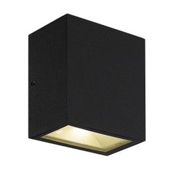 Fantasia MILOS walllight 2x 4,5Watt 920Lm COB LED 3000K IP65 black