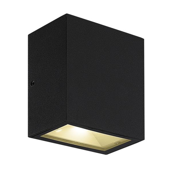 Fantasia MILOS walllight 2x 4,5Watt 920Lm COB LED 3000K IP65 black