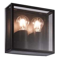 Fantasia KELSO wall lamp 2xE27 max 15W IP65 matt black