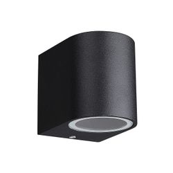 Fantasia FLUX R wall light 81mm GU10 (excl) max 35Watt IP54 black