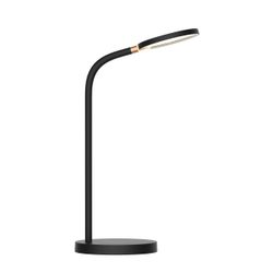 Fantasia NONI LED Bureaulamp 5,5W 3-staps dimbaar + QI lader zwart