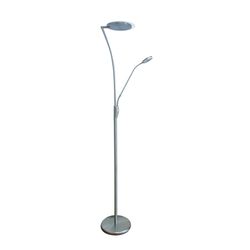 Fantasia CALES Vloerlamp LED 24,5W + 5W satin chroom