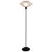 Fantasia SHURU 1x E27 vloerlamp zwart + koper