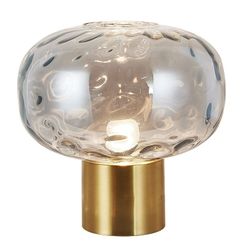 Fantasia OKIRU Tafellamp E27 Goud + as grijs glas Ø300mm