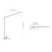 Fantasia BATON LED 20W 3000K vloerlamp (doos 1 van 2)