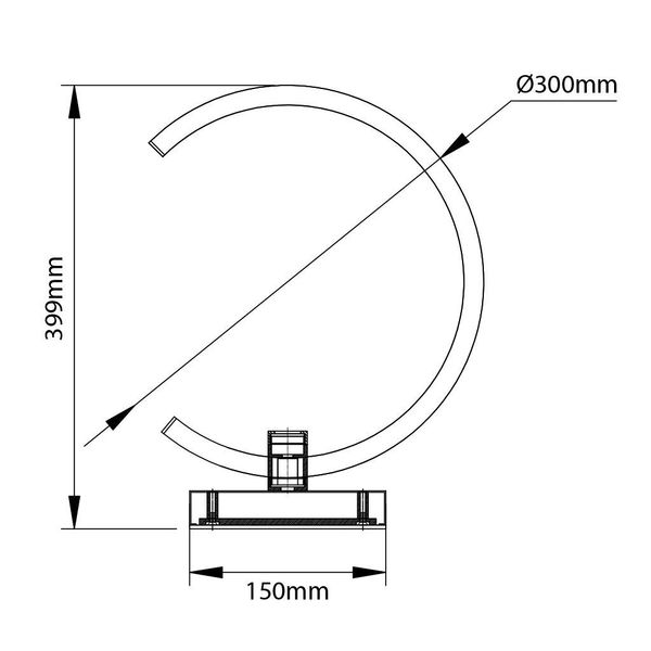 Fantasia TRENDSY LED Tafellamp 6,8W Ø300mm