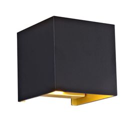 Fantasia TOKO Wandlicht zwart / goud G9 excl (max 40W)