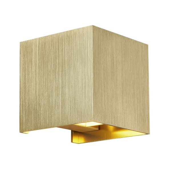 Fantasia TOKO Wandlicht geborsteld goud G9 excl (max 40W)