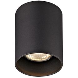 Fantasia BABAR Plafondlicht zwart rond 1xGU10 excl (max 50W)