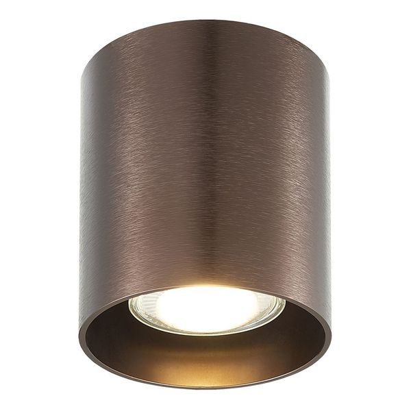 Fantasia BABAR Plafondlicht geborsteld brons rond 1xGU10 excl (max 50W)