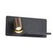 Fantasia DUSK wandl links + USB GU10 (excl) + LED 7W 2700K zwart + geb brons