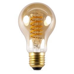 Fantasia E27 LED Spiral A55 5W Amber 2200K Dimbaar