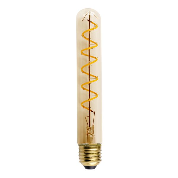 Fantasia E27 LED Tube Spiral T30 5W Amber 2200K Dimbaar