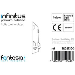 Fantasia INFINITUS Profiel Cover eindkap staal