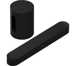 Entertainmentset Beam (Gen 2) + Sub mini zwart Sonos