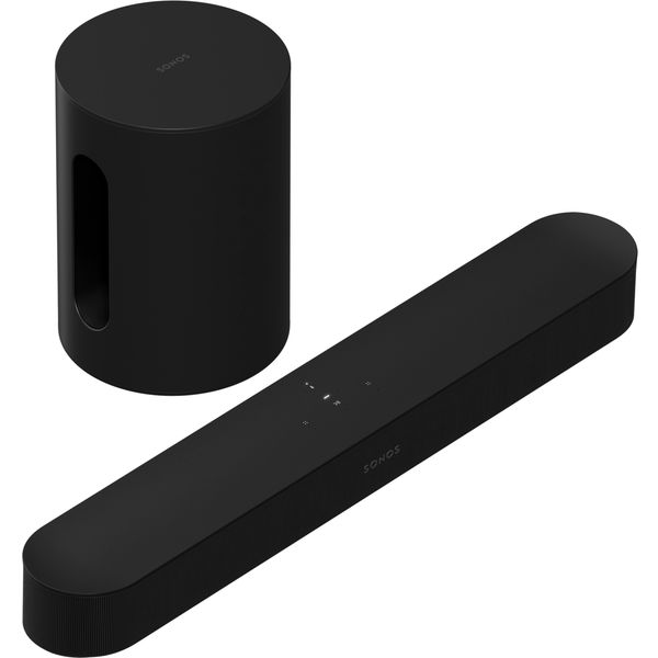 Entertainmentset Beam (Gen 2) + Sub mini zwart Sonos