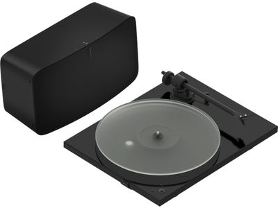 Platenspelerset Five + Pro-Ject Black