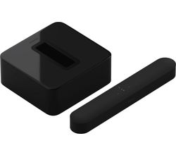 Premium entertainmentset Beam (Gen 2)  + Sub (Gen 3) Black Sonos