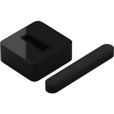 Premium entertainmentset Beam (Gen 2)  + Sub (Gen 3) Black  Sonos