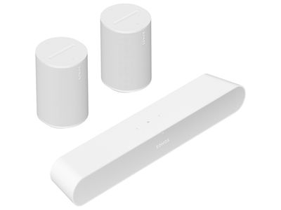 Surroundset met Ray + 2x Era 100 White