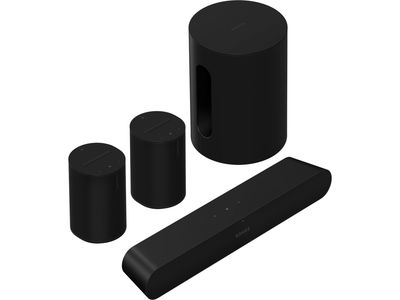 Meeslepende set Ray + Sub mini + 2x Era 100 Black