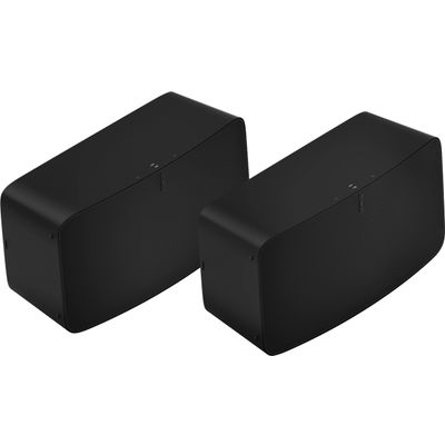 Hifiset 2x Five Zwart Sonos