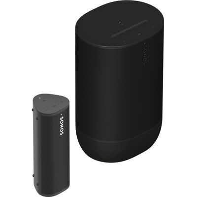 Draagbare Set Move2 + Roam Black  Sonos