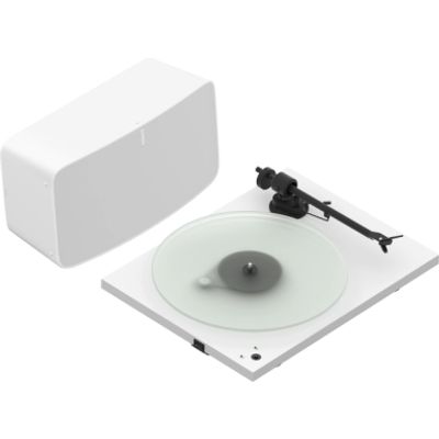 Platenspelerset Five + Pro-Ject White  Sonos