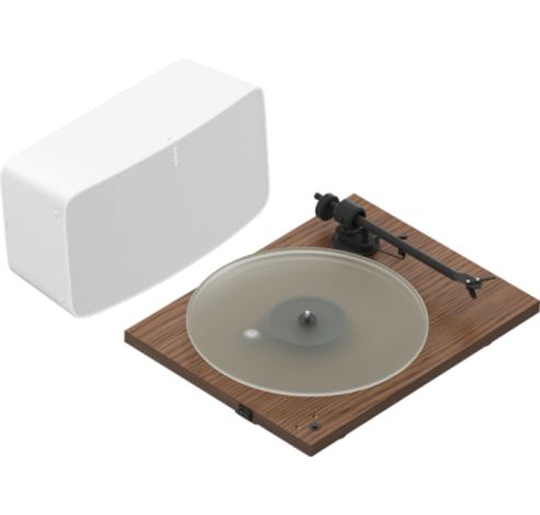 Platenspelerset Five + Pro-Ject Walnut  Sonos