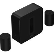 Premium Home Cinema Aanvulset Sub (gen3) + 2x Era 100 Black 