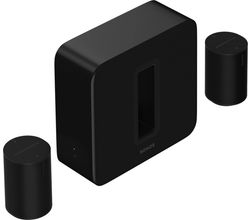 Premium Home Cinema Aanvulset Sub (gen3) + 2x Era 100 Black Sonos