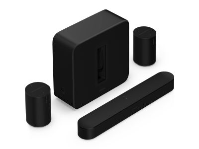 Premium meeslepende set met Beam + Sub 4 + 2x Era 100 Zwart