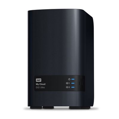 My Cloud EX2 Ultra Ultra NAS 12TB Zwart  Western Digital