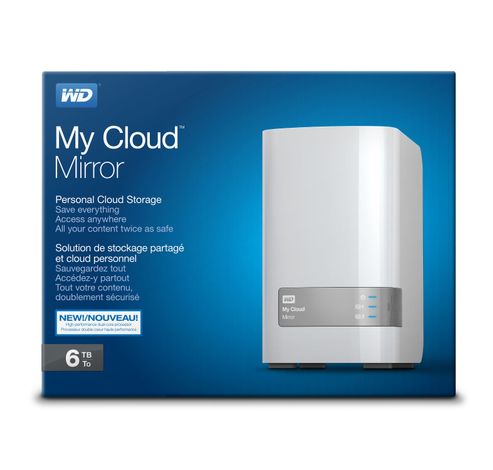 My Cloud Mirror 6TB Wit  Western Digital