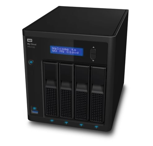 My Cloud PR4100 3.5 Inch 4 bay My Cloud Pro series NAS, 24TB, Zwart  Western Digital