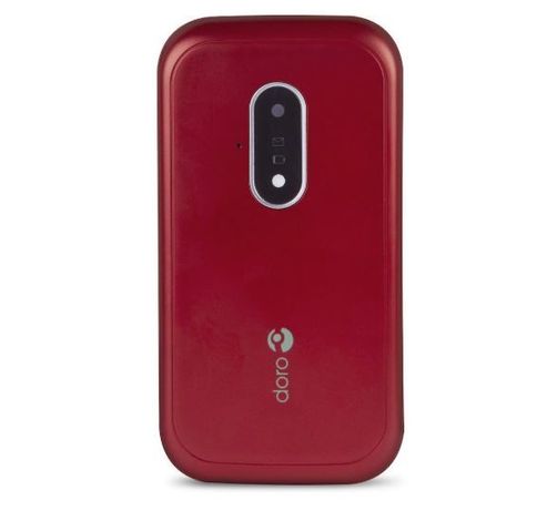 7030 Klaptelefoon 4G (Rood-Wit)  Doro