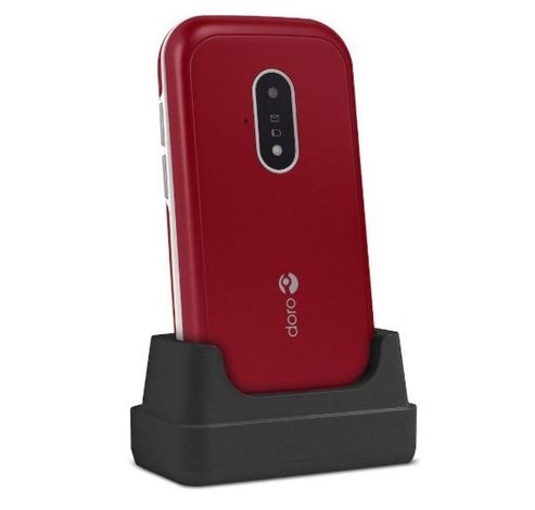 7030 Klaptelefoon 4G (Rood-Wit)  Doro