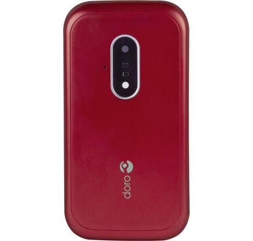 7030 Klaptelefoon 4G (Rood-Wit)  Doro