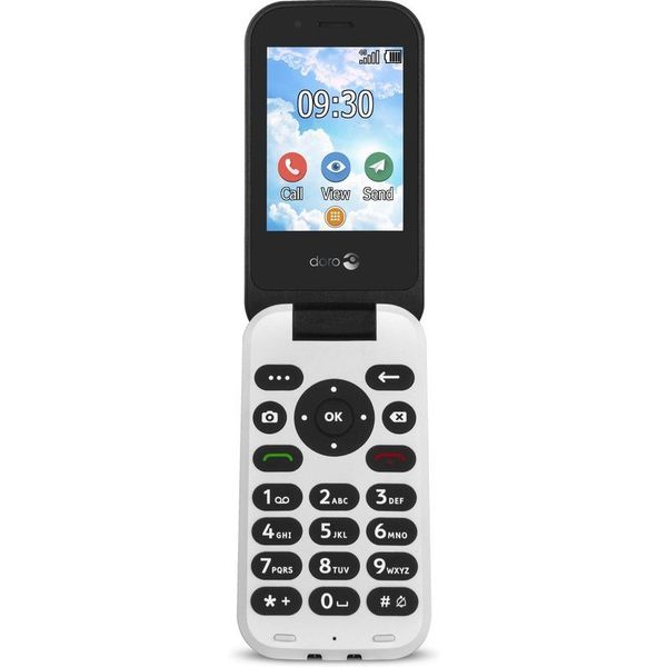 Doro 7030 Klaptelefoon 4G (Zwart)