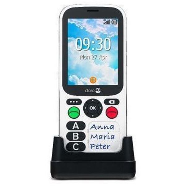 Doro 780X Telefoon Zwart-Wit