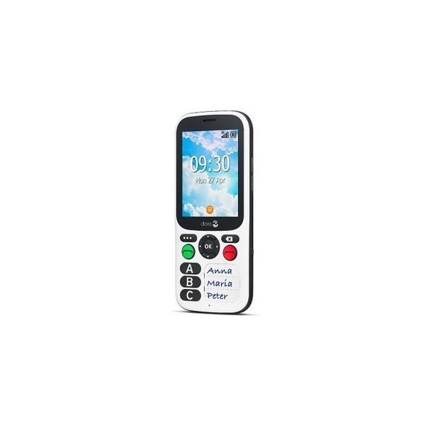 Doro 780X Telefoon Zwart-Wit