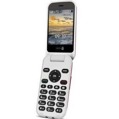 6620 Klaptelefoon 3G (Rood-Wit) Doro