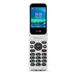 Doro 6880 Eenvoudige Klaptelefoon 4G (Rood-Wit)