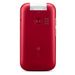 Doro 6880 Eenvoudige Klaptelefoon 4G (Rood-Wit)