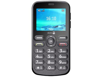 1880 Eenvoudige GSM - 4G - Zwart