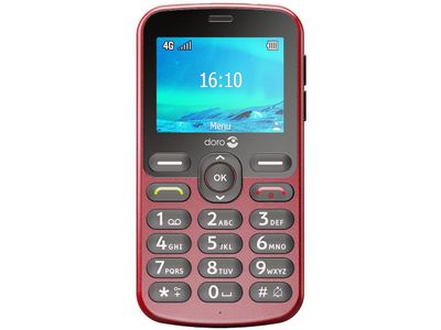 1880 6,1 cm (2.4") 113,7 g Rood Instapmodel telefoon