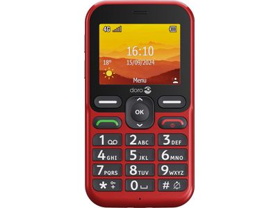 Leva 10 Eenvoudige senioren gsm - 4G (Rood)