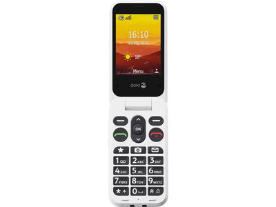 Leva 20 Eenvoudige senioren klaptelefoon - 4G (Rood-Wit)